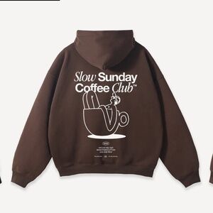 Brand New Another Cotton Sunday Coffee Hoodie